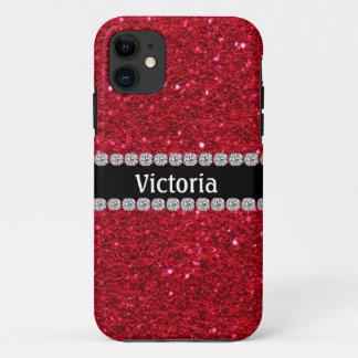 Capa Para iPhone Da Case-Mate Caixa VERMELHA do RUBI original IPHONE 5 de BLING