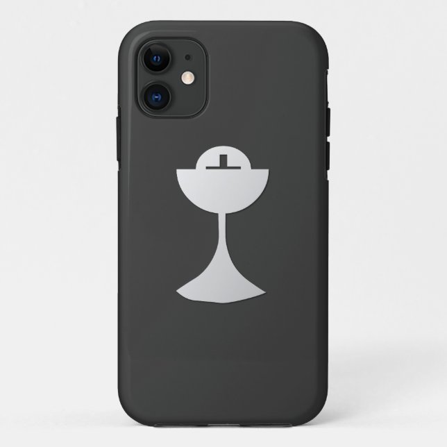 Capa Para iPhone Da Case-Mate Cálice e anfitrião de prata (Verso)