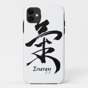 Capa Para iPhone Da Case-Mate Caligrafia do asiático da ENERGIA ou do QUI do