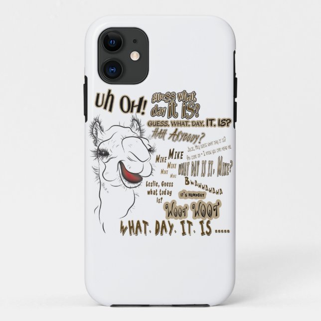 Capa Para iPhone Da Case-Mate Camelo Hump Day (Verso)