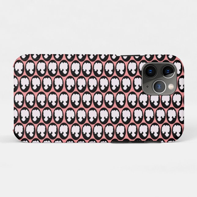Capa Para iPhone Da Case-Mate Cameos personalizáveis (Verso (horizontal))