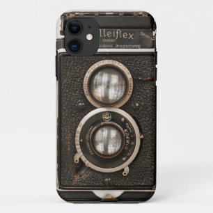 Capa Para iPhone Da Case-Mate Câmera gêmea da lente de Rolleiflex do vintage