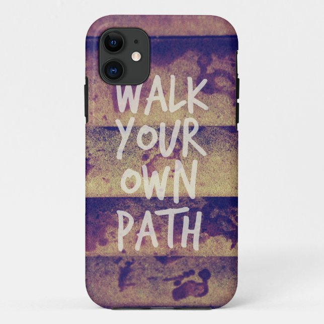Capa Para iPhone Da Case-Mate Caminhe pelo seu próprio caminho (Verso)