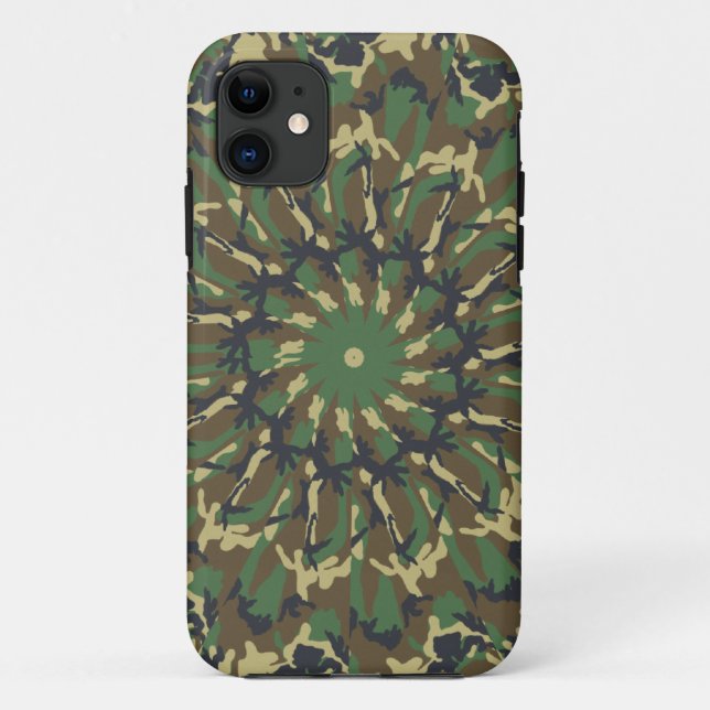 Capa Para iPhone Da Case-Mate Camo-caleidoscópio (Verso)