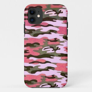 Capa Para iPhone Da Case-Mate Camoflauge rosa e verde