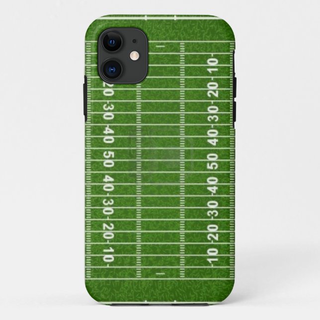 Capa Para iPhone Da Case-Mate Campo de futebol (Verso)