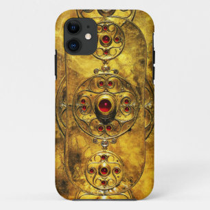 CAPA PARA iPhone DA Case-Mate CAMPO DE GUERRA ANTIGO CELTICO COM PEDRAS DE RUBY