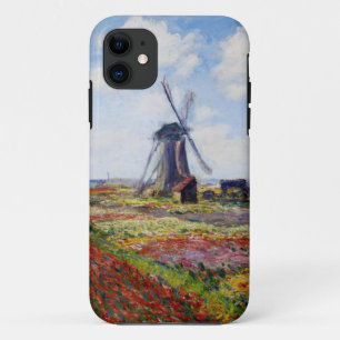 Capa Para iPhone Da Case-Mate Campo de Monet das tulipas com caso do iPhone 5 do