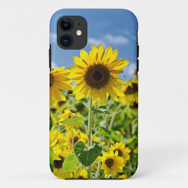 Capa Para iPhone Da Case-Mate Campo de Sunflower (Verso)