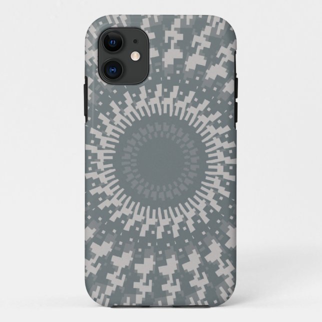 Capa Para iPhone Da Case-Mate Camuflagem digital caleidoscópio (Verso)