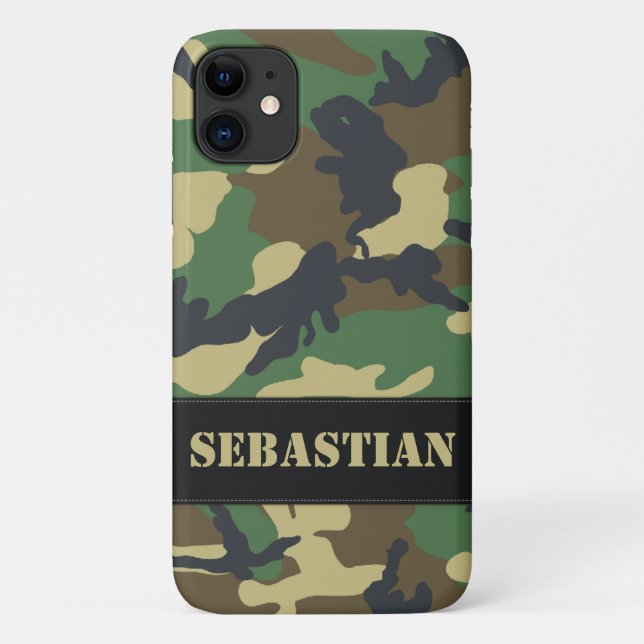 Capa Para iPhone Da Case-Mate Camuflagem Militar (Verso)