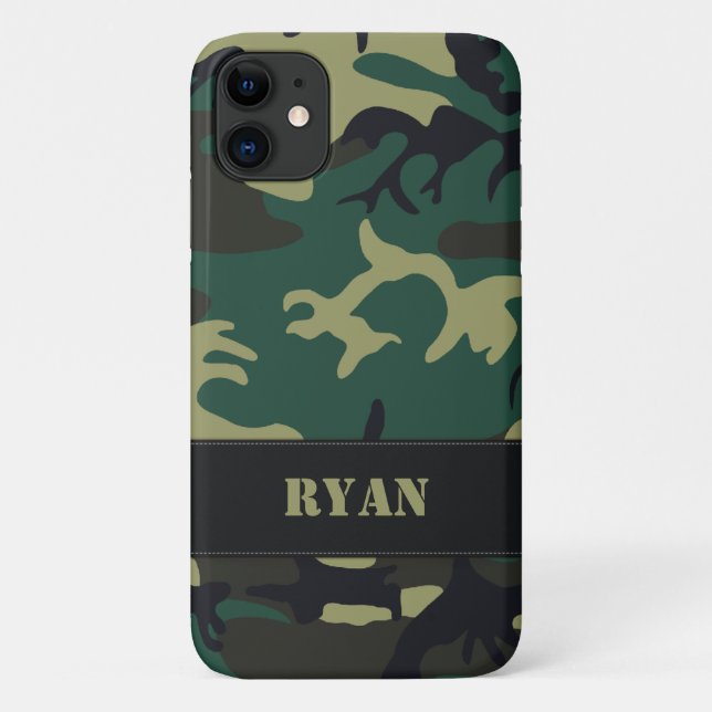Capa Para iPhone Da Case-Mate Camuflagem Militar (Verso)