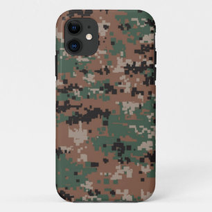 Capa Para iPhone Da Case-Mate Camuflagem v2 da floresta de MarPat Digital