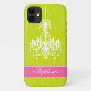 Capa Para iPhone Da Case-Mate Candelabro e cor damasco do vintage