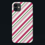 Capa Para iPhone Da Case-Mate Candy Cane de Natal<br><div class="desc">Quem não ama doces? Adicione um pouco de doçura ao seu telefone para as férias com este caso divertido. Tenha cuidado para não lamber!</div>