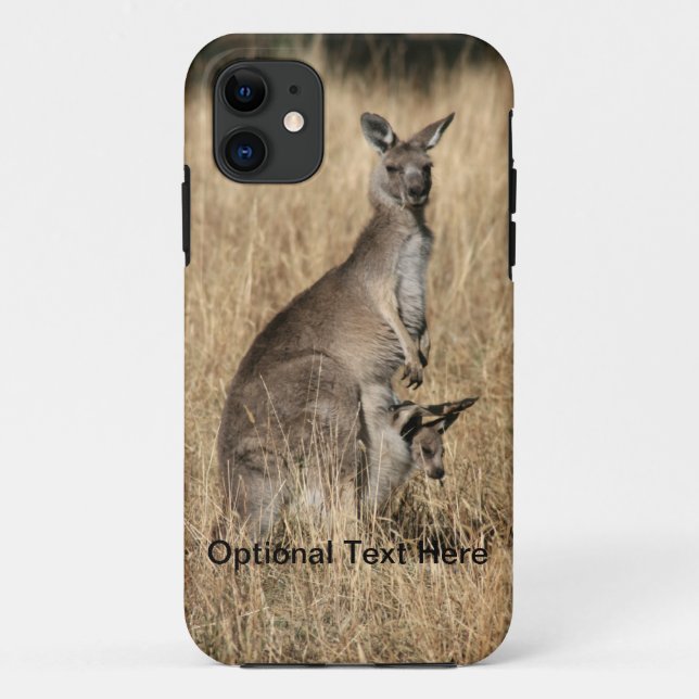 Capa Para iPhone Da Case-Mate Canguru com bebê Joey no malote (Verso)