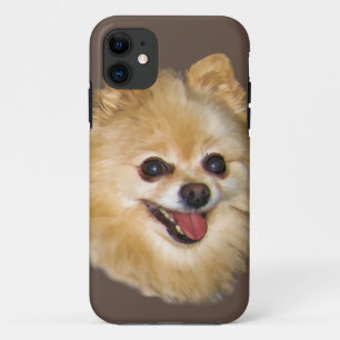 Capa Para iPhone Da Case-Mate Cão de Pomeranian customizável