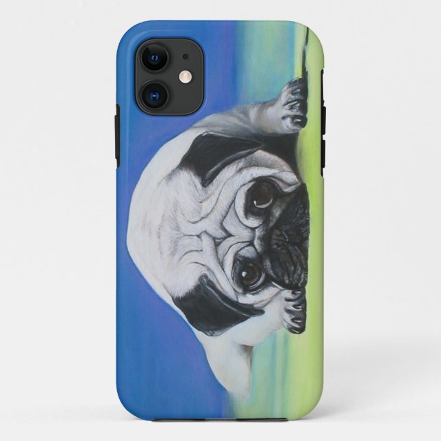 Capa Para iPhone Da Case-Mate Cão do Pug (Verso)