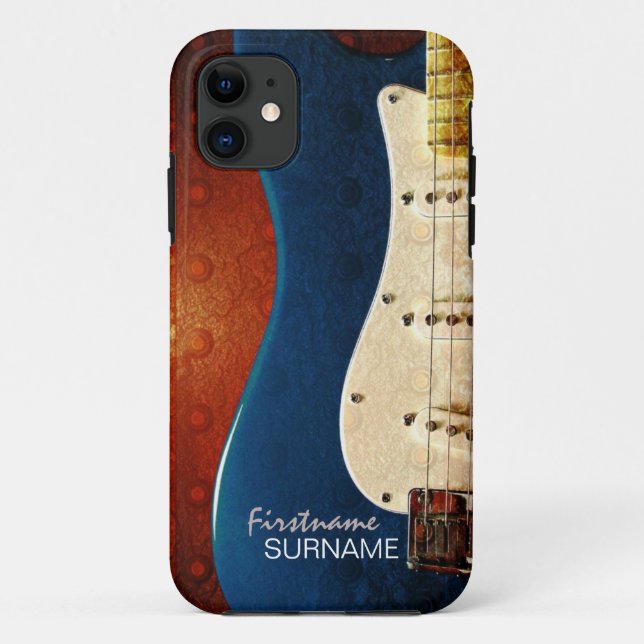 Capa Para iPhone Da Case-Mate Capa de iphone 4 de Nome Personalizado de Grunge d (Verso)