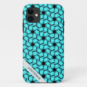 Capa Para iPhone Da Case-Mate Capa de iPhone 5 com Padrão de Tecido de Hexágono