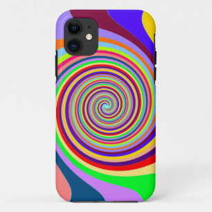 Capa Para iPhone Da Case-Mate Capa de iPhone 5 Espiral Psicodélica