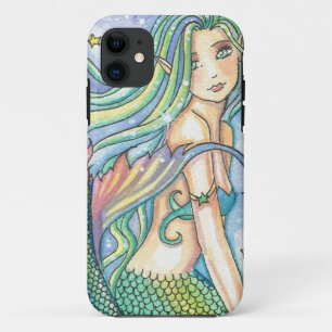 Capa Para iPhone Da Case-Mate Capa de iPhone 5 Green Mermaid por Molly Harrison