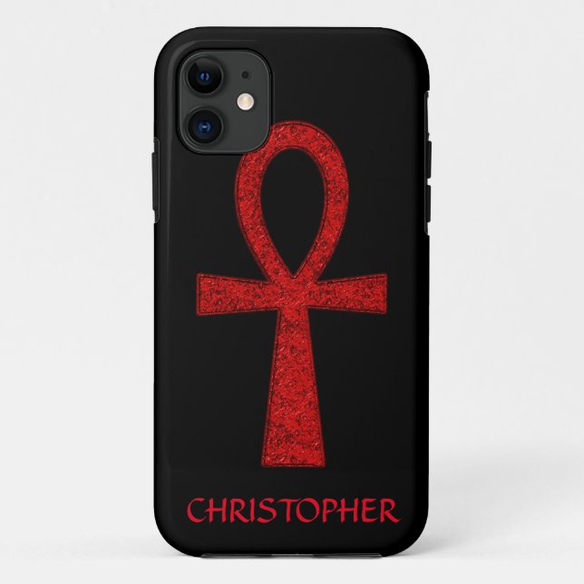 Capa Para iPhone Da Case-Mate Capa de iPhone 5 Red Ankh (Verso)