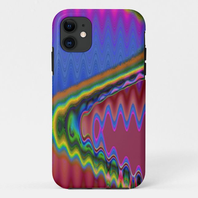 Capa Para iPhone Da Case-Mate Capa de Iphone Arco-íris Derretido (Verso)