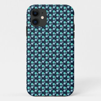 Capa Para iPhone Da Case-Mate Capa de iPhone com padrão de bolinhas azuis bebê m