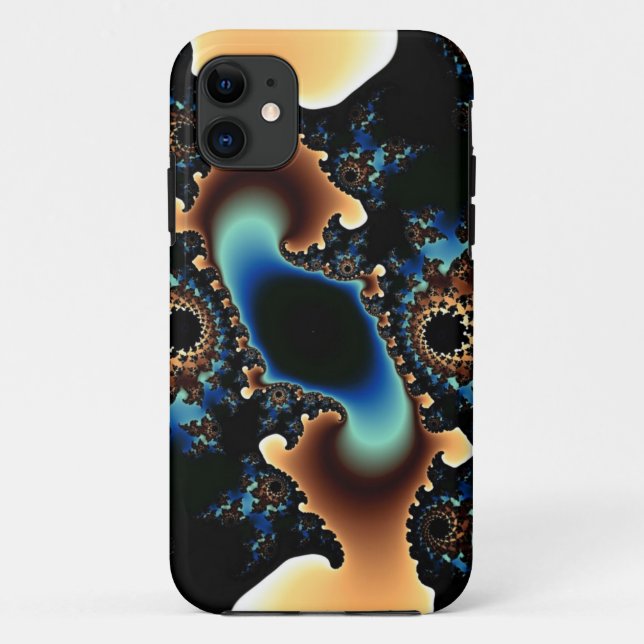 Capa Para iPhone Da Case-Mate Capa de iphone fractal redemoinho (Verso)