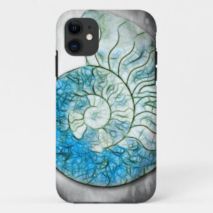 Capa Para iPhone Da Case-Mate Capa de telefone da amonite do Fractal