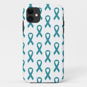 Capa Para iPhone Da Case-Mate Capa de telefone da fita da cerceta do câncer de