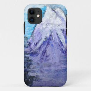 Capa Para iPhone Da Case-Mate Capa de telefone da majestade da montanha roxa