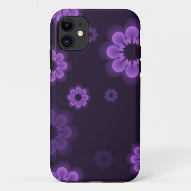 Capa Para iPhone Da Case-Mate Capa de telefone roxa da paixão (Verso)