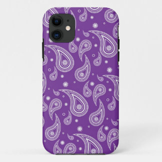 Capa Para iPhone Da Case-Mate Capa de telefone roxa do iPhone 5 de Paisley