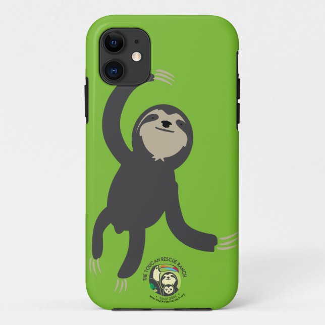 Capa Para iPhone Da Case-Mate Capa de telefone Toed três da preguiça (Verso)