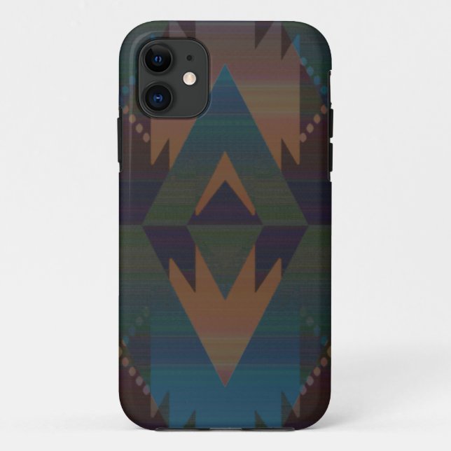 Capa Para iPhone Da Case-Mate Capa de telefone Tribal Aztec Padrão Sudoeste da D (Verso)