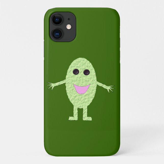 Capa Para iPhone Da Case-Mate Capa iphone 3 verde feliz (Verso)