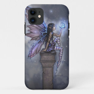 Capa Para iPhone Da Case-Mate Capa iPhone Fada da Lua Azul Minimamente Envolvent