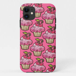 Capa Para iPhone Da Case-Mate Capa para iPhone 5 Cherry Berry Cupcake Case-Mate