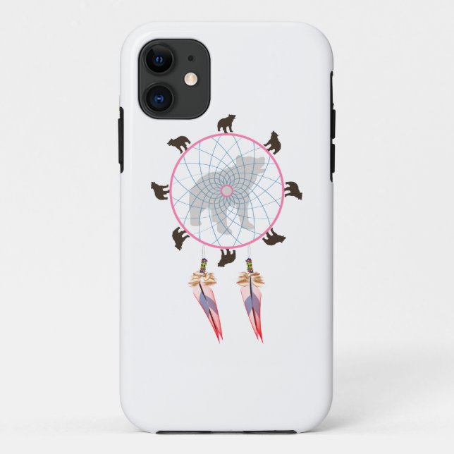 Capa Para iPhone Da Case-Mate Captura de Sonho de Urso (Verso)