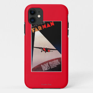 Capa Para iPhone Da Case-Mate Cargo do Promo do Monoplane de Farman 300 das