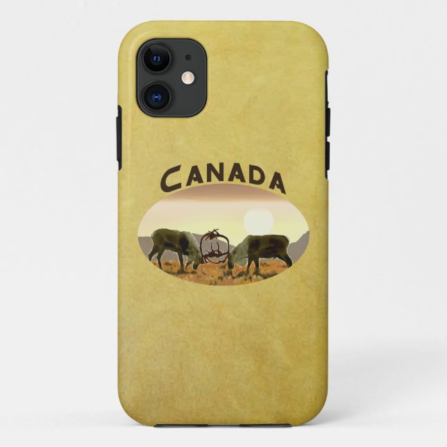 Capa Para iPhone Da Case-Mate Cariou Duel - Canadá (Verso)