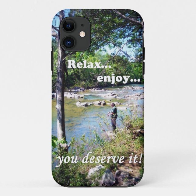 Capa Para iPhone Da Case-Mate Cartão de Pesca (Verso)