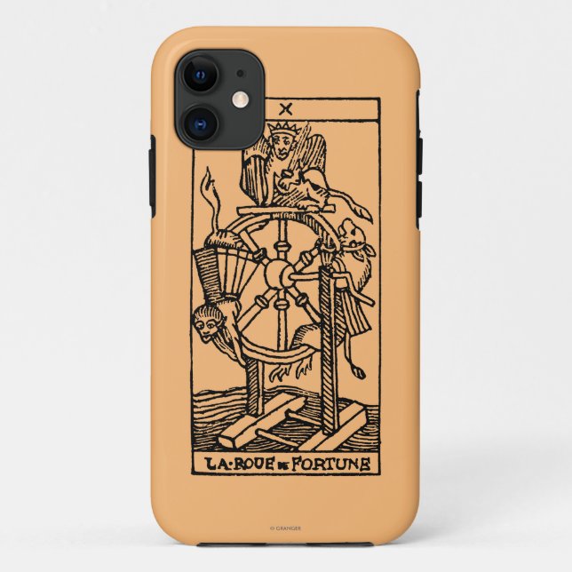 Capa Para iPhone Da Case-Mate Cartão de Tarot: Fortuna (Verso)