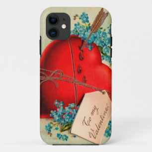 Capa Para iPhone Da Case-Mate Cartão-postal Vintage Grande Namorados Vermelho He