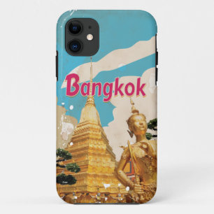Capa Para iPhone Da Case-Mate Cartaz de Viagem Antigo de Banguecoque
