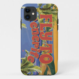 Capa Para iPhone Da Case-Mate Cartaz de Viagem Vintage Voar Para Tenerife