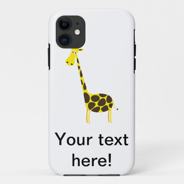 Capa Para iPhone Da Case-Mate Cartoon Giraffe (Verso)