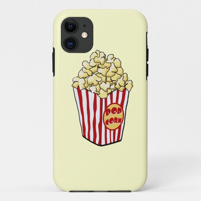 Capa Para iPhone Da Case-Mate Cartoon Popcorn Bag (Verso)